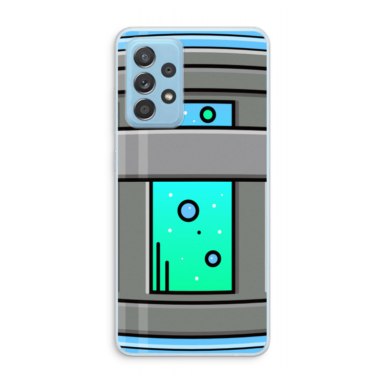 Chug Bottle: Samsung Galaxy A73 Transparant Hoesje