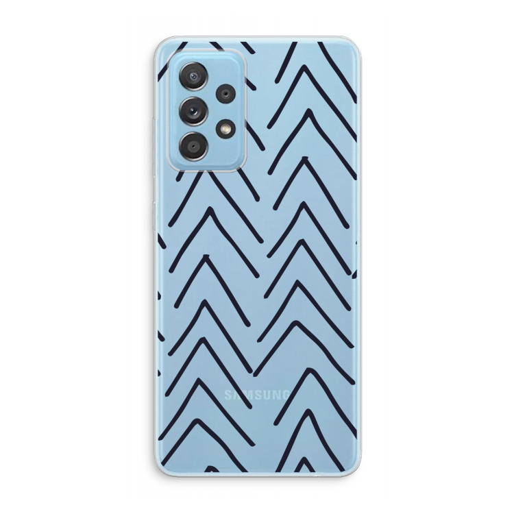 Marrakech Arrows: Samsung Galaxy A73 Transparant Hoesje