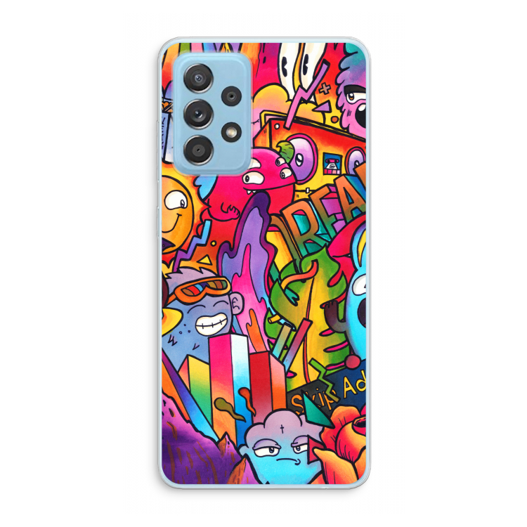 Dreams: Samsung Galaxy A73 Transparant Hoesje