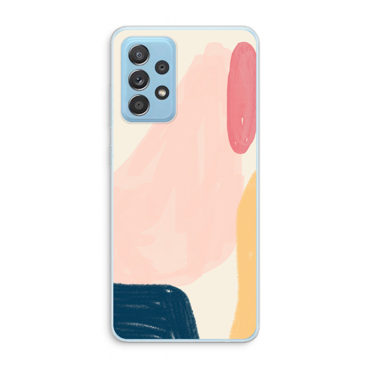 Saturday Flow: Samsung Galaxy A73 Transparant Hoesje