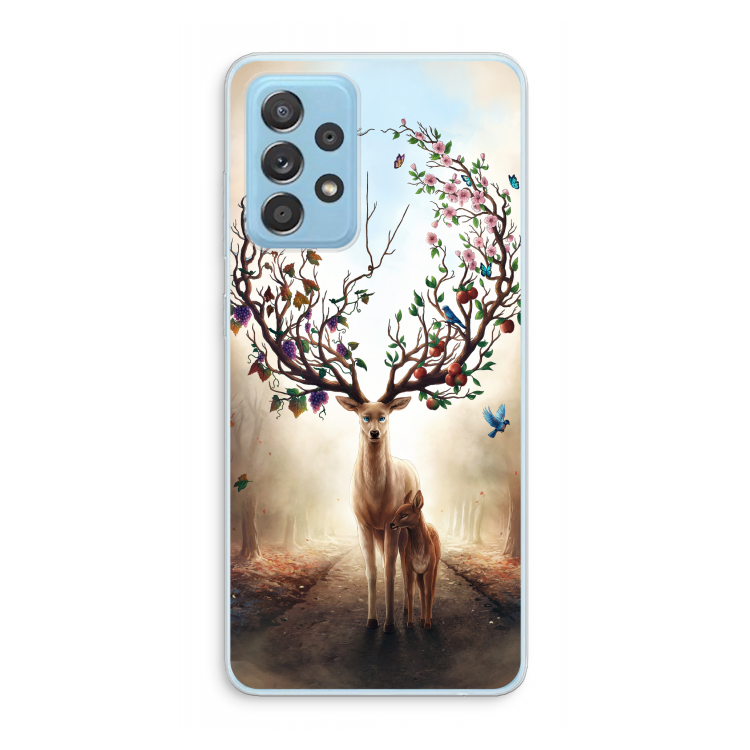Seasons Change: Samsung Galaxy A73 Transparant Hoesje