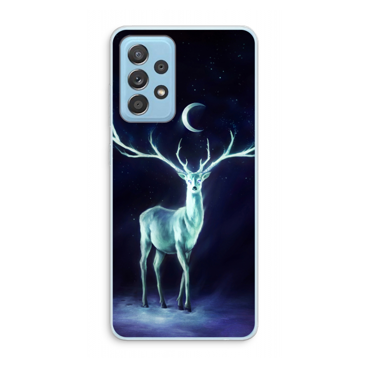 Nightbringer: Samsung Galaxy A73 Transparant Hoesje
