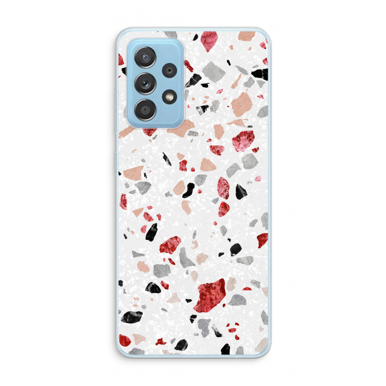 Terrazzo N°12: Samsung Galaxy A73 Transparant Hoesje