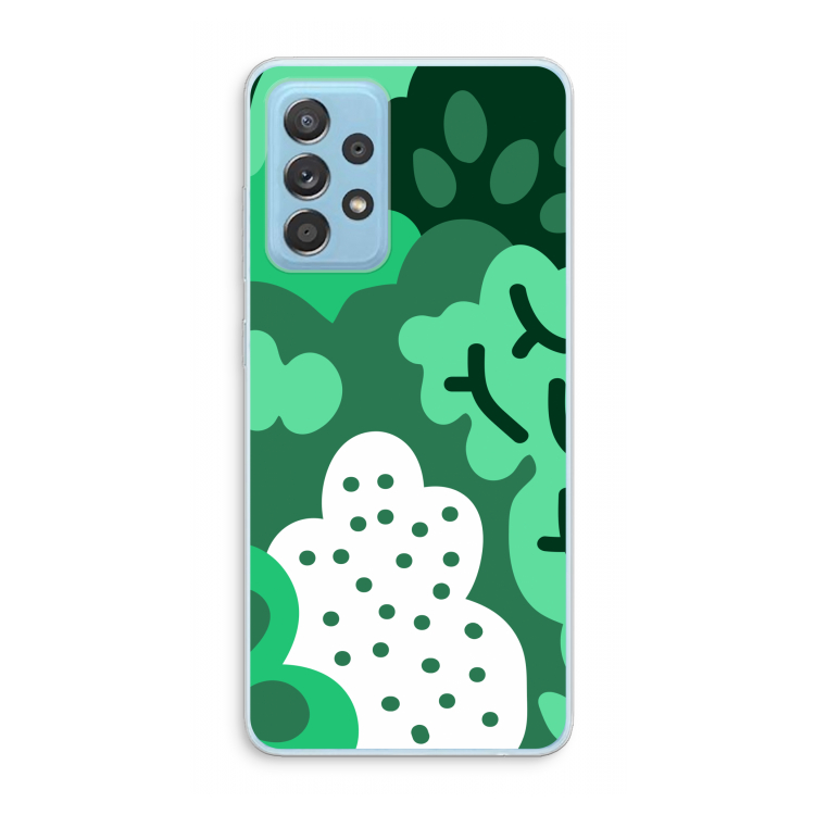 Bushes: Samsung Galaxy A73 Transparant Hoesje