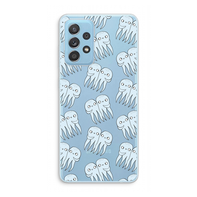 Octopussen: Samsung Galaxy A73 Transparant Hoesje