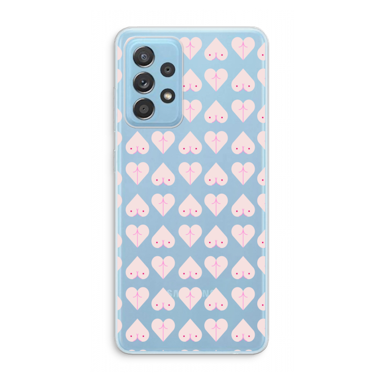Ass 'n Titties: Samsung Galaxy A73 Transparant Hoesje