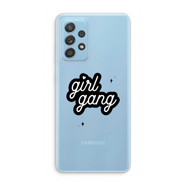 Girl Gang: Samsung Galaxy A73 Transparant Hoesje