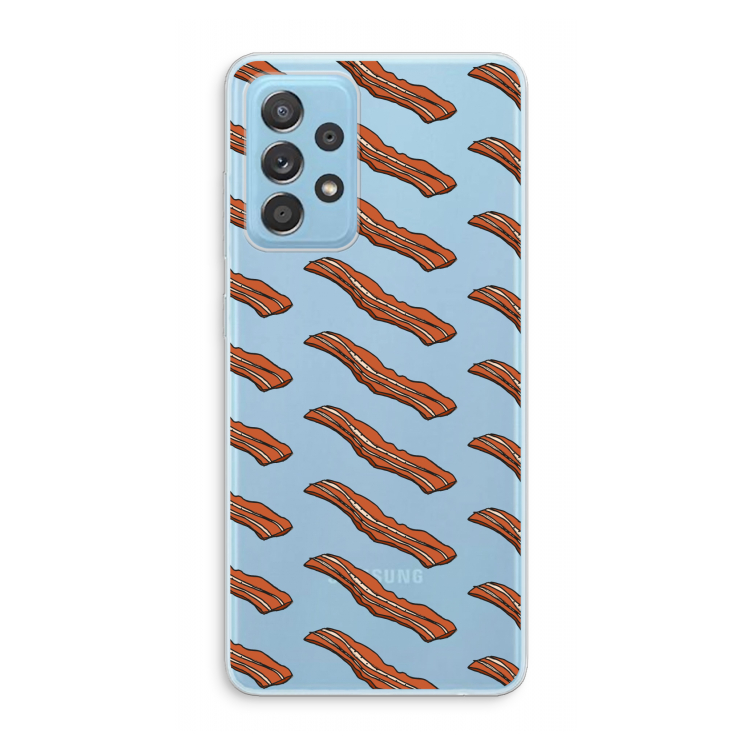 Bacon to my eggs #2: Samsung Galaxy A73 Transparant Hoesje