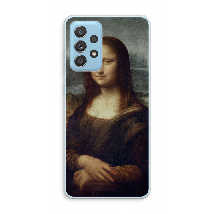 Mona Lisa: Samsung Galaxy A73 Transparant Hoesje