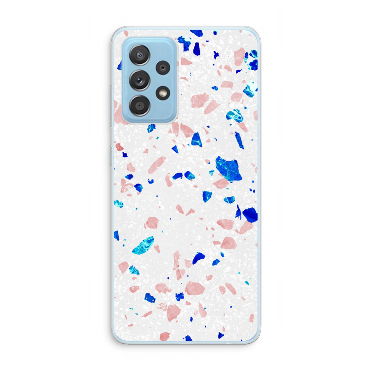 Terrazzo N°6: Samsung Galaxy A73 Transparant Hoesje