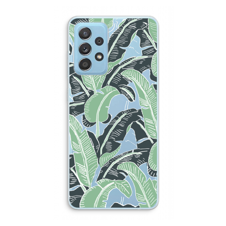 This Sh*t Is Bananas: Samsung Galaxy A73 Transparant Hoesje