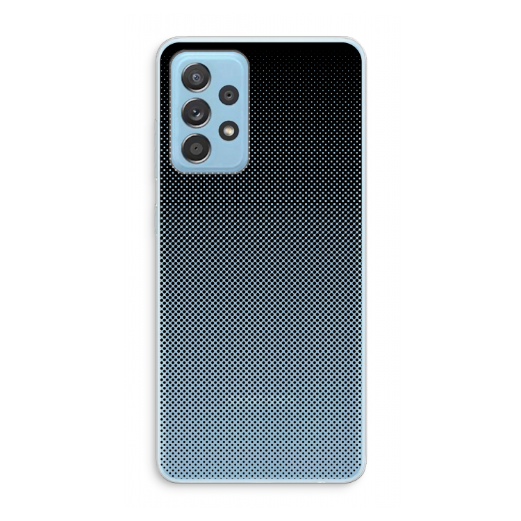 Musketon Halftone: Samsung Galaxy A73 Transparant Hoesje