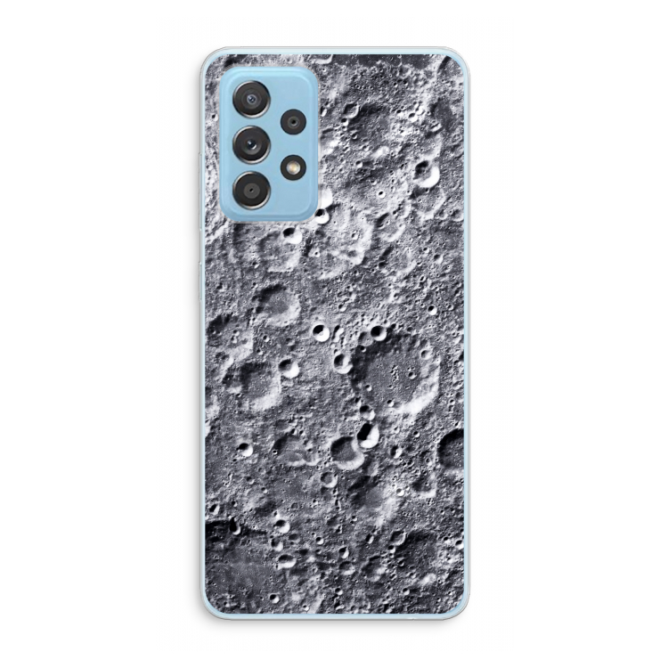 Maanlandschap: Samsung Galaxy A73 Transparant Hoesje
