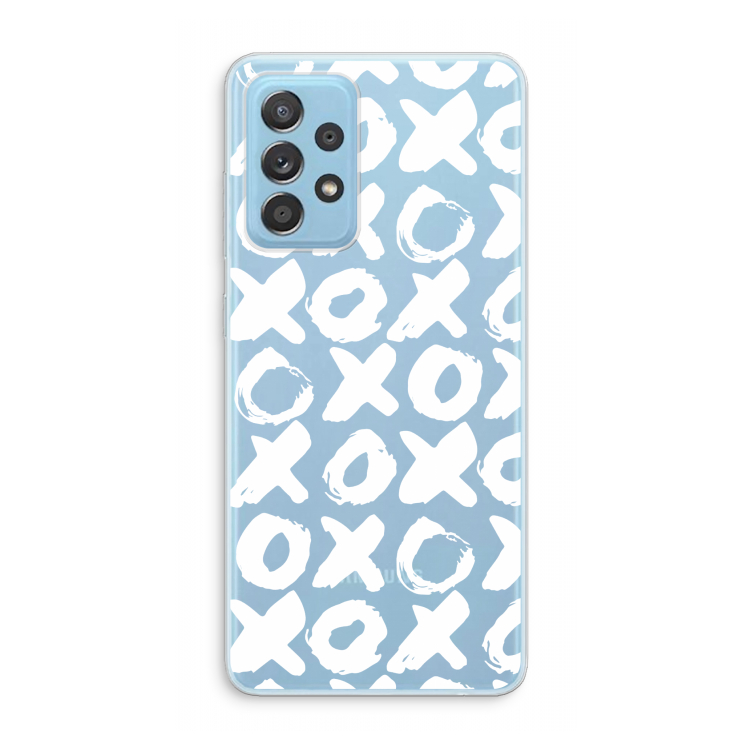 XOXO: Samsung Galaxy A73 Transparant Hoesje