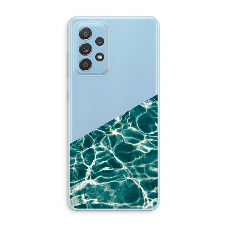 Weerkaatsing water: Samsung Galaxy A73 Transparant Hoesje