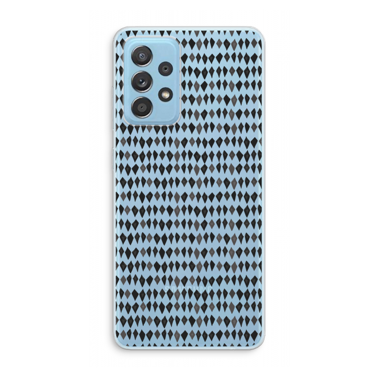 Crazy shapes: Samsung Galaxy A73 Transparant Hoesje
