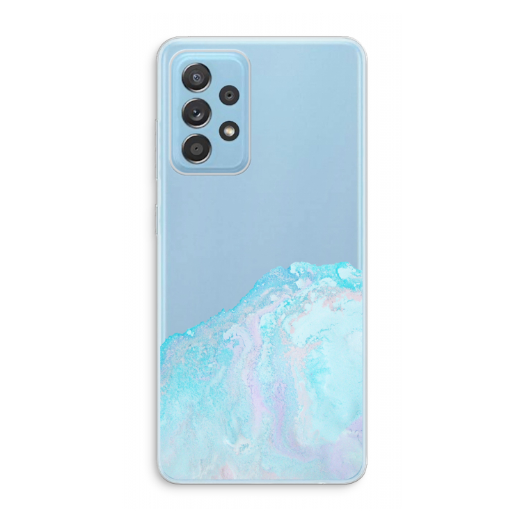Fantasie pastel: Samsung Galaxy A73 Transparant Hoesje