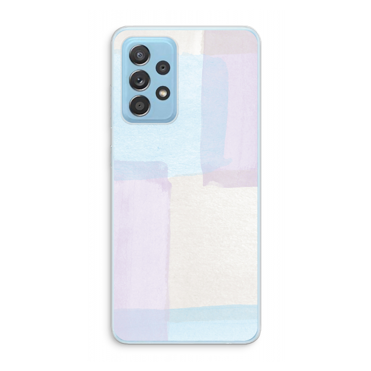 Square pastel: Samsung Galaxy A73 Transparant Hoesje