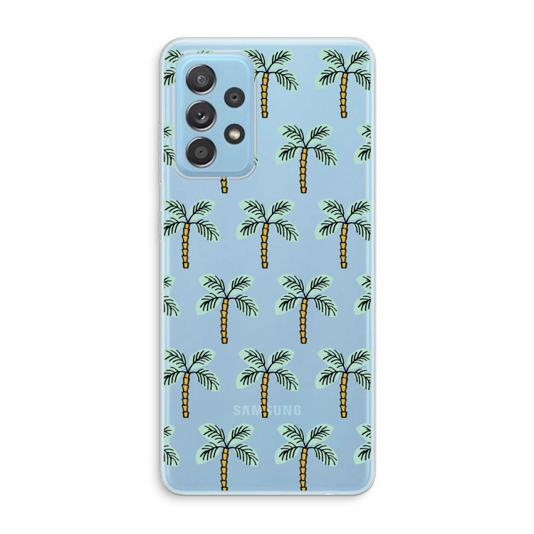 Paradise: Samsung Galaxy A73 Transparant Hoesje