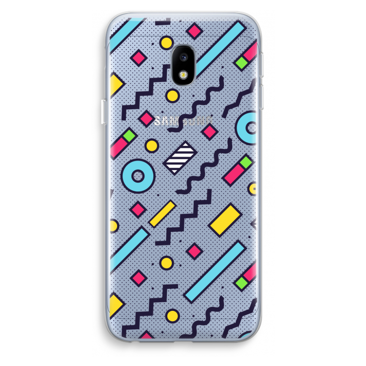 8-bit N°8: Samsung Galaxy J3 (2017) Transparant Hoesje