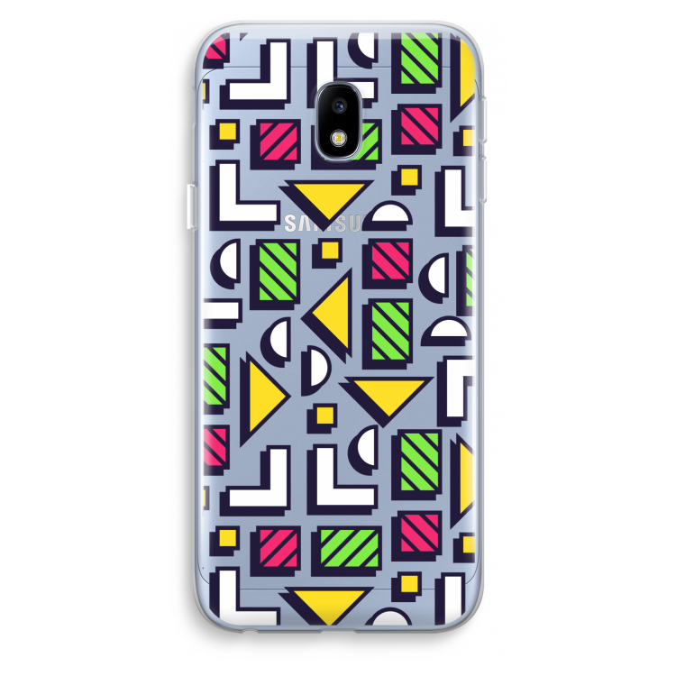 8-bit N°4: Samsung Galaxy J3 (2017) Transparant Hoesje