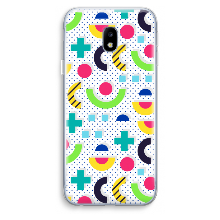 8-bit N°1: Samsung Galaxy J3 (2017) Transparant Hoesje