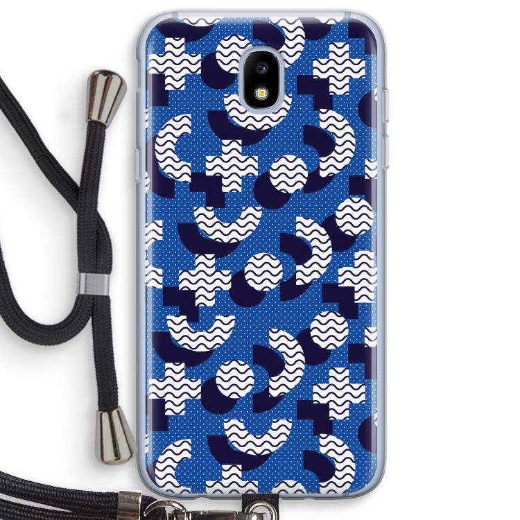 8-bit N°5: Samsung Galaxy J5 (2017) Transparant Hoesje met koord