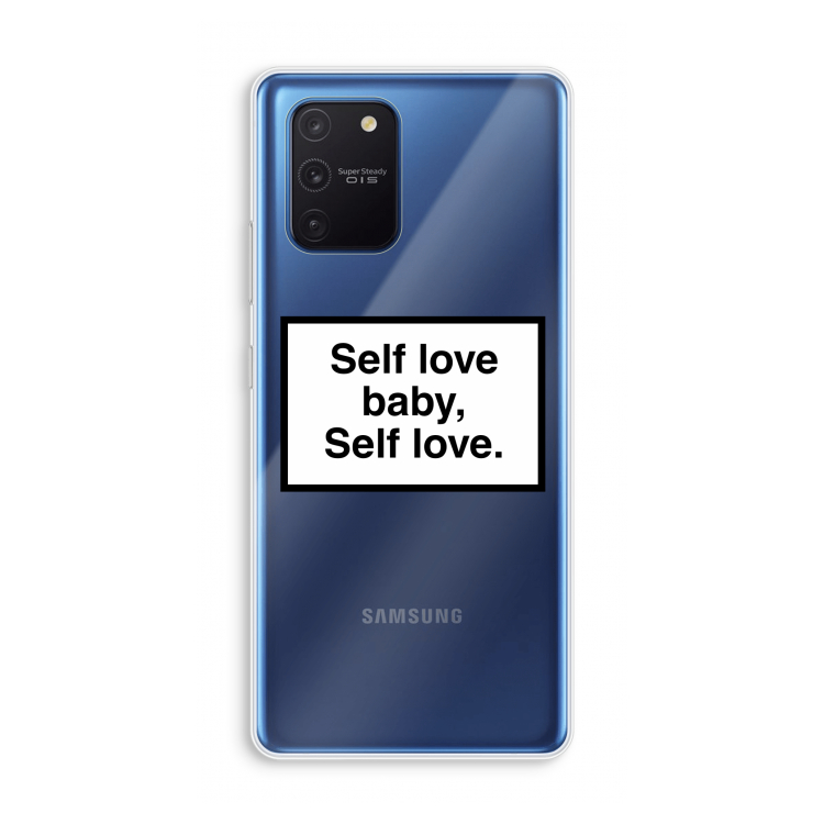 Self love: Samsung Galaxy Note 10 Lite Transparant Hoesje