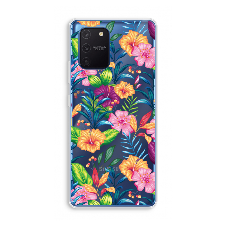 Tropisch 2: Samsung Galaxy Note 10 Lite Transparant Hoesje