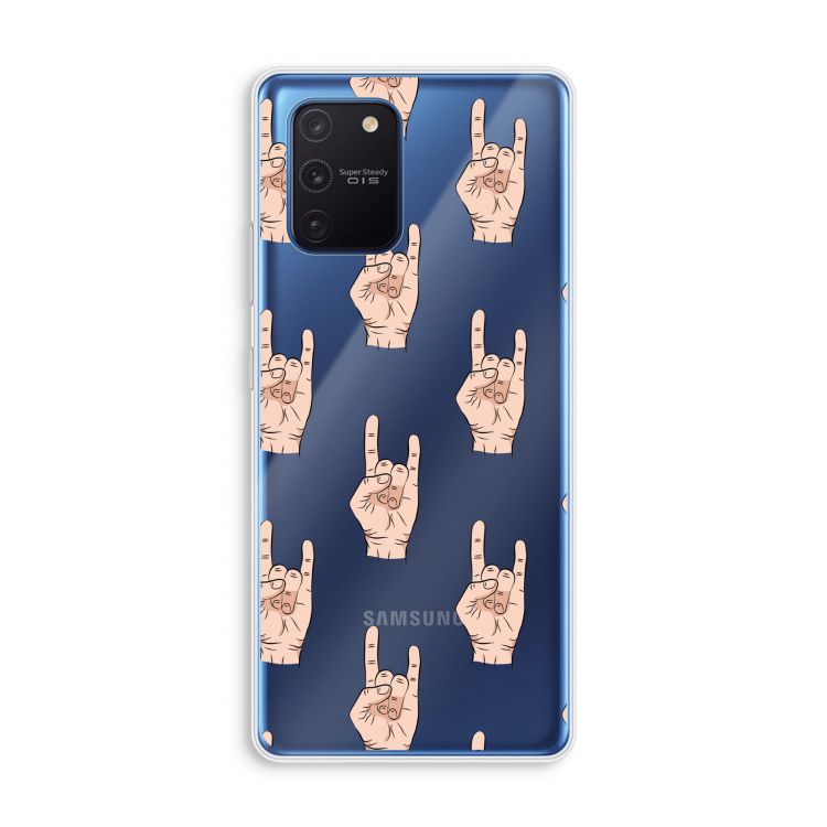 Rock: Samsung Galaxy Note 10 Lite Transparant Hoesje