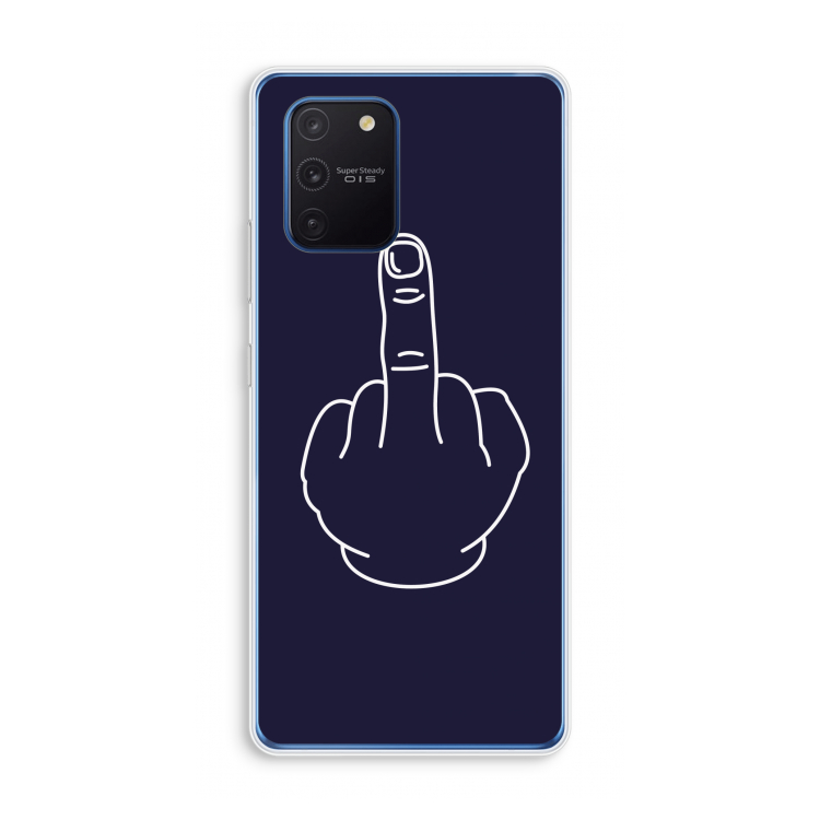 F**k U: Samsung Galaxy Note 10 Lite Transparant Hoesje