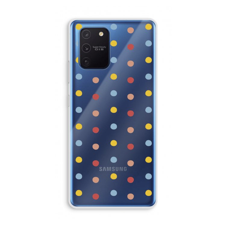 Bollen: Samsung Galaxy Note 10 Lite Transparant Hoesje