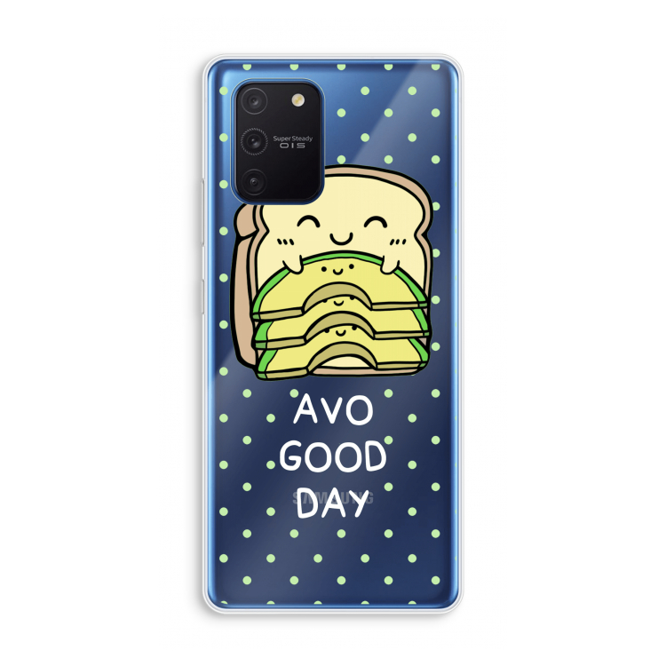 Avo Good Day: Samsung Galaxy Note 10 Lite Transparant Hoesje