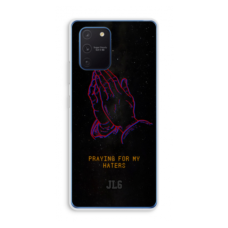 Praying For My Haters: Samsung Galaxy Note 10 Lite Transparant Hoesje