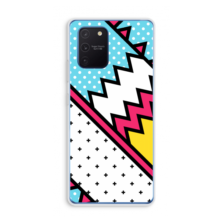 Pop Art #2: Samsung Galaxy Note 10 Lite Transparant Hoesje