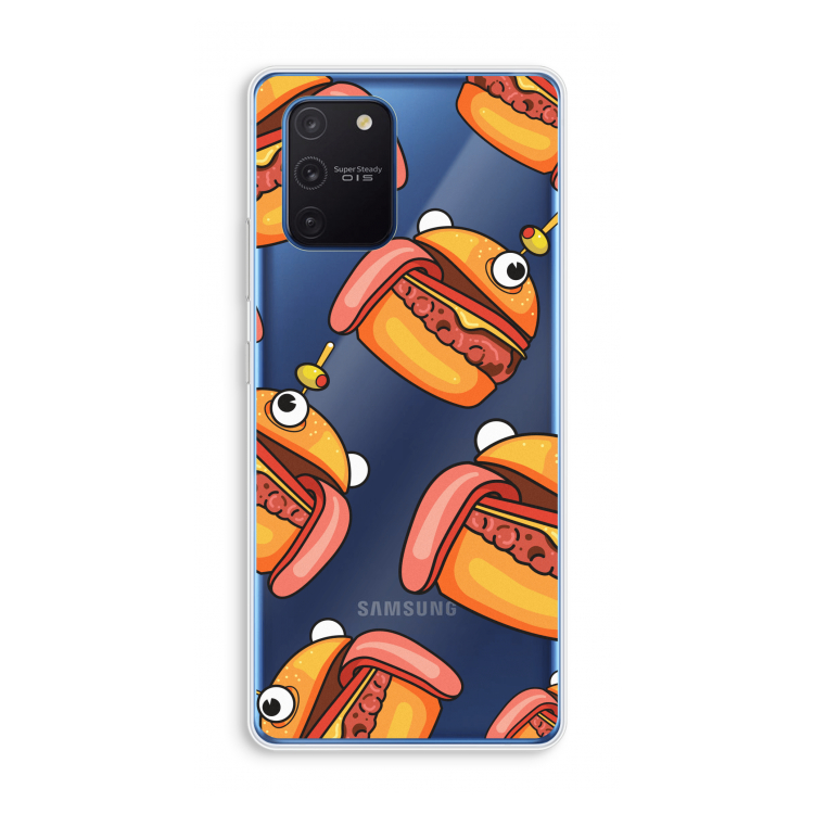 Hamburger: Samsung Galaxy Note 10 Lite Transparant Hoesje