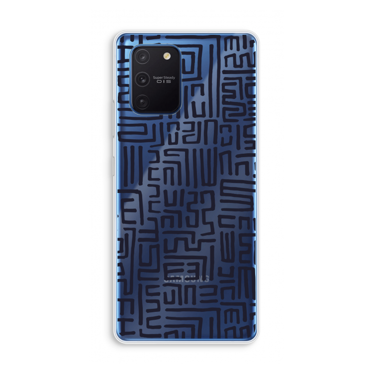 Moroccan Print: Samsung Galaxy Note 10 Lite Transparant Hoesje
