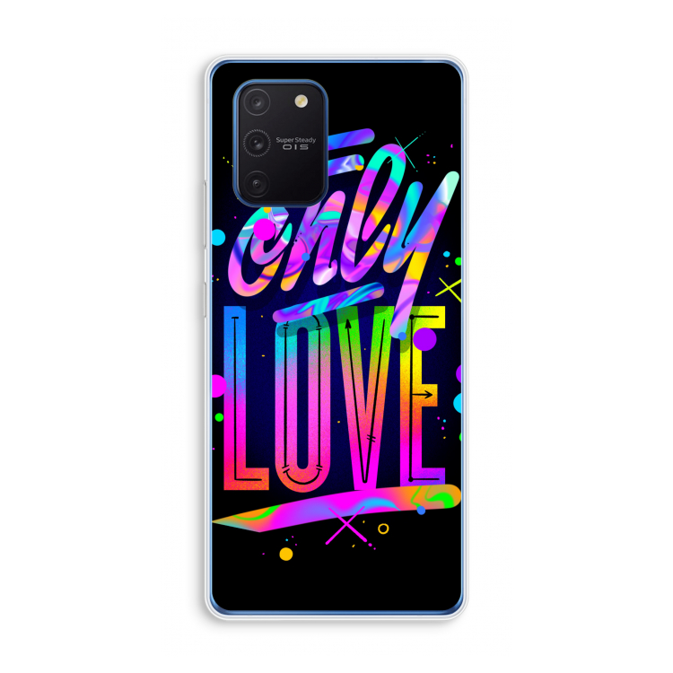Only Love: Samsung Galaxy Note 10 Lite Transparant Hoesje