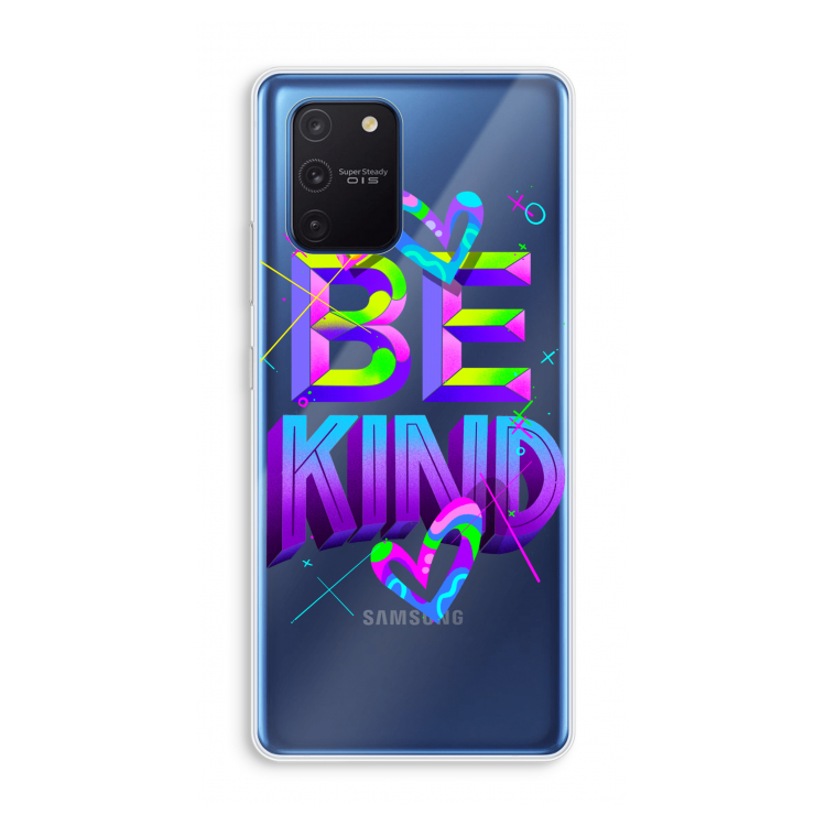 Be Kind: Samsung Galaxy Note 10 Lite Transparant Hoesje