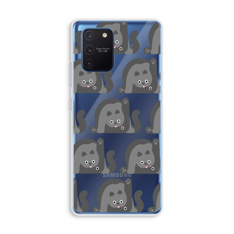 Cats: Samsung Galaxy Note 10 Lite Transparant Hoesje