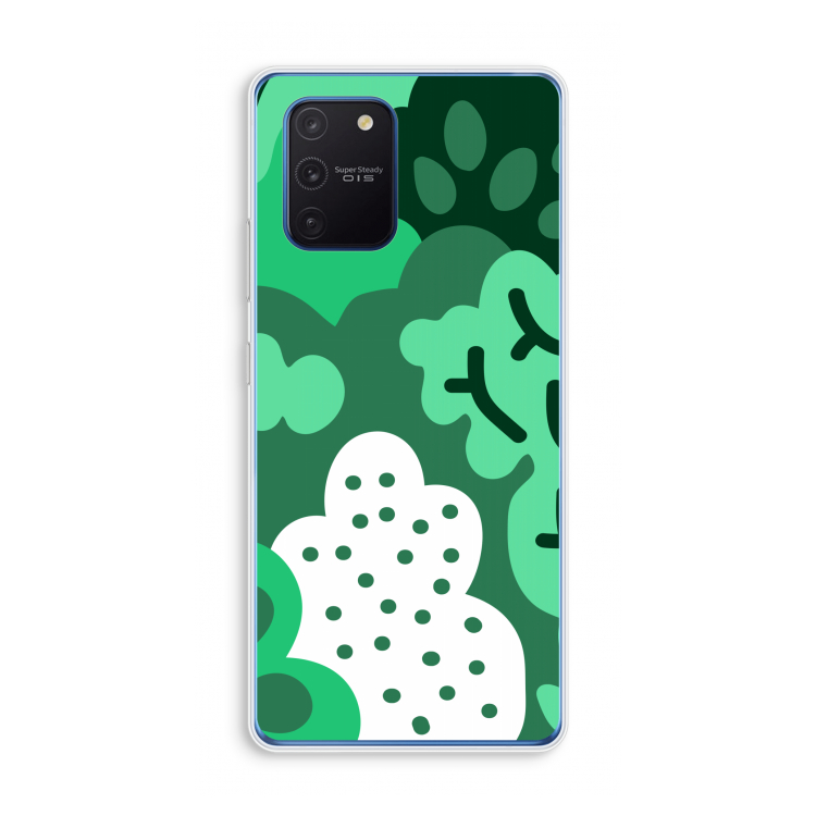 Bushes: Samsung Galaxy Note 10 Lite Transparant Hoesje