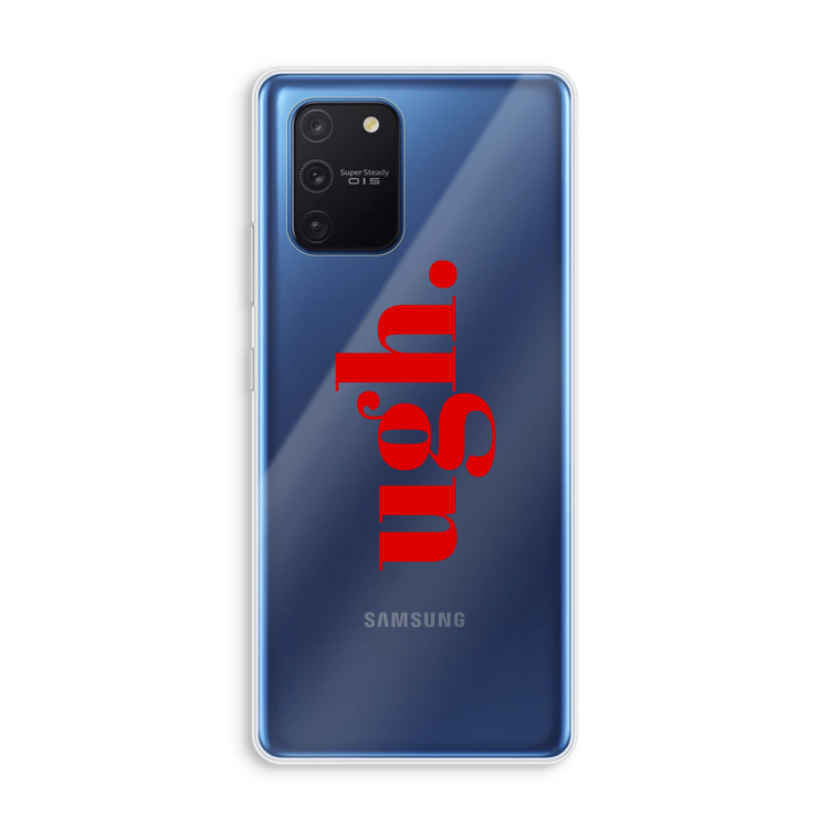 Ugh: Samsung Galaxy Note 10 Lite Transparant Hoesje