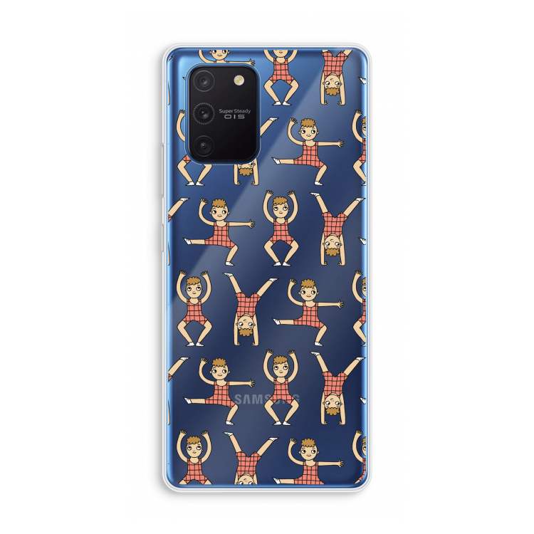 Gymboys: Samsung Galaxy Note 10 Lite Transparant Hoesje