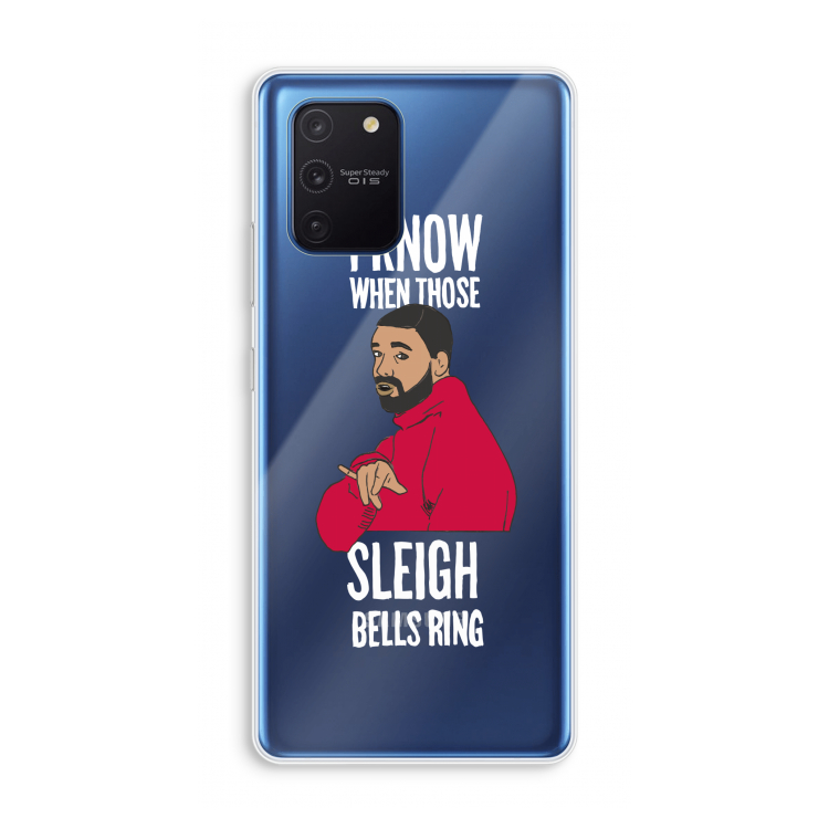 Sleigh Bells Ring: Samsung Galaxy Note 10 Lite Transparant Hoesje