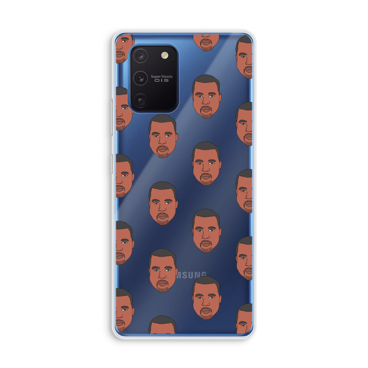 Kanye Call Me?: Samsung Galaxy Note 10 Lite Transparant Hoesje
