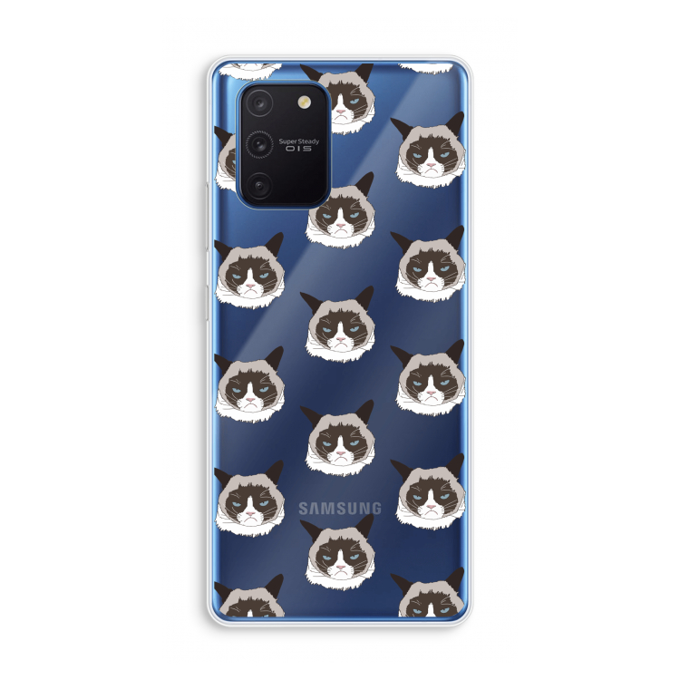 It's a Purrr Case: Samsung Galaxy Note 10 Lite Transparant Hoesje