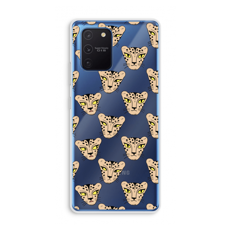 Tijger: Samsung Galaxy Note 10 Lite Transparant Hoesje