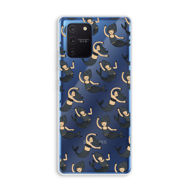 Zeemeermin: Samsung Galaxy Note 10 Lite Transparant Hoesje