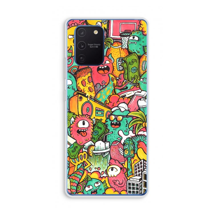 Vexx City: Samsung Galaxy Note 10 Lite Transparant Hoesje