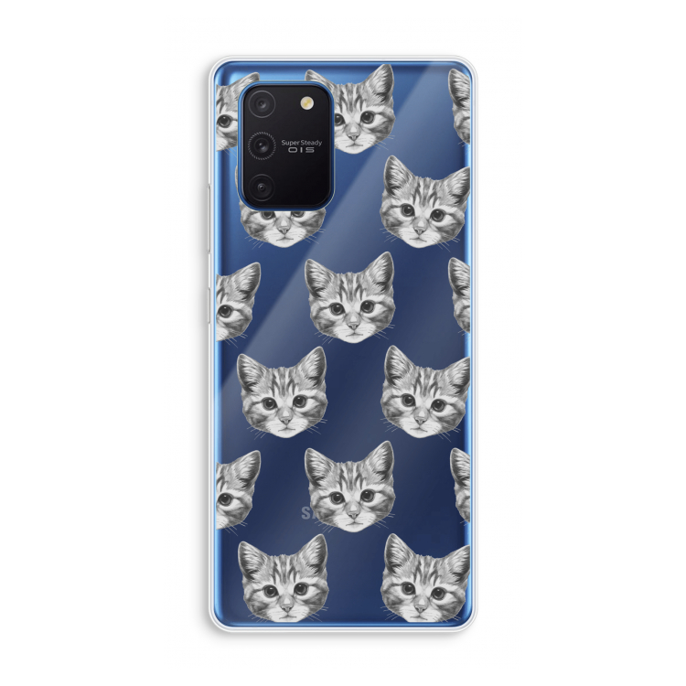 Kitten: Samsung Galaxy Note 10 Lite Transparant Hoesje